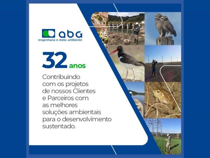 ABG Engenharia e Meio Ambiente completa 32 anos