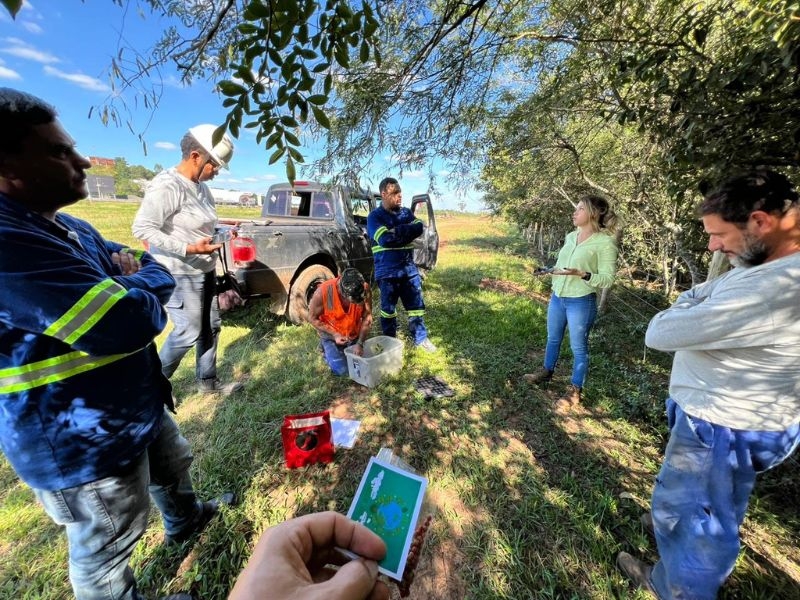 Equipe da ABG realiza ações destacando o Dia da Terra