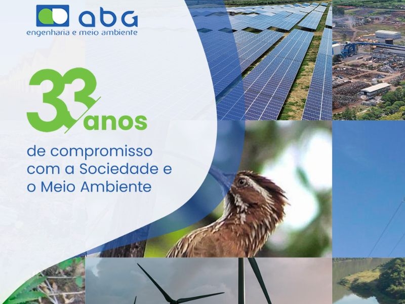 ABG Engenharia e Meio Ambiente faz 33 anos