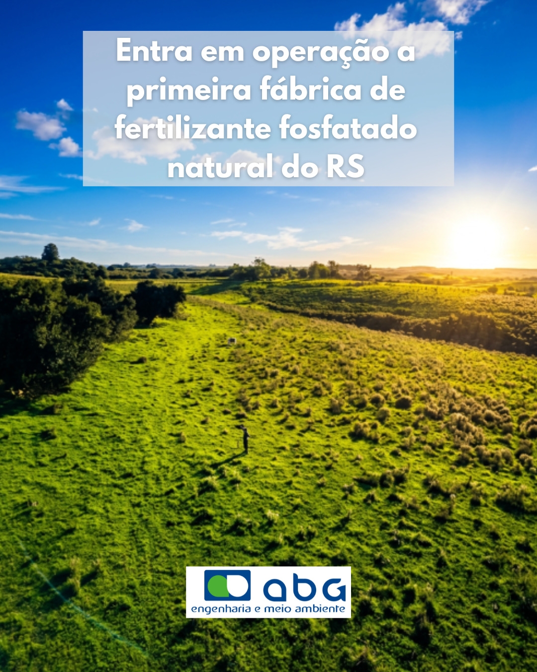 Entra em operação a primeira fábrica de fertilizante fosfatado natural do RS